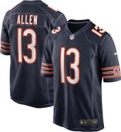 Nike Men's Nike Keenan Allen  Navy Chicago Bears Team Game Jersey