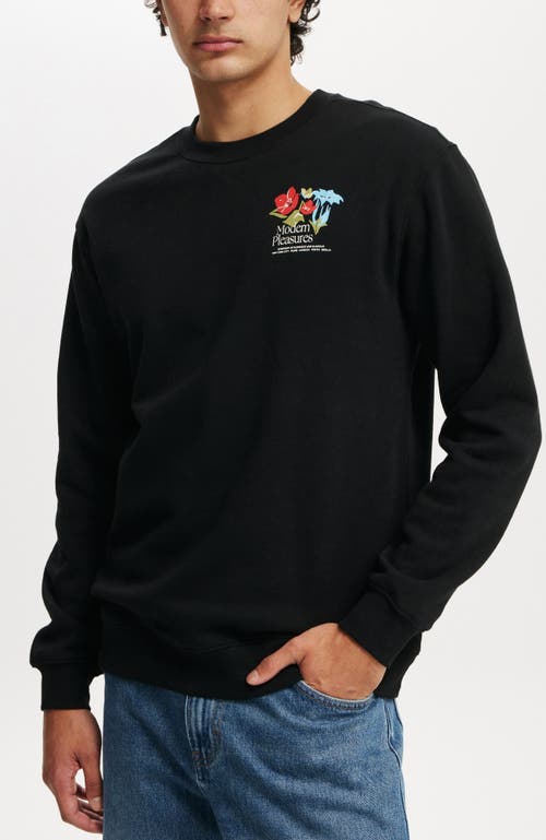 COTTON ON COTTON ON GRAPHIC CREW FLEECE