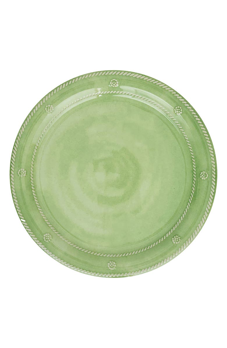 Juliska Berry & Thread Set of 4 Melamine Dinner Plates, Alternate, color, Seagrass
