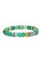 selected Green Mix / Sterling Silver