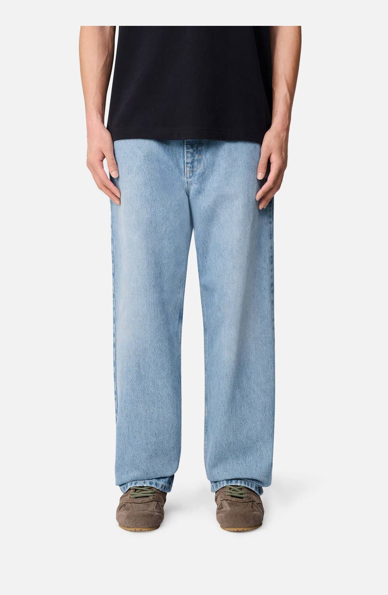 Axel Arigato Zine Relaxed-Fit Jeans, Alternate, color, Light Blue