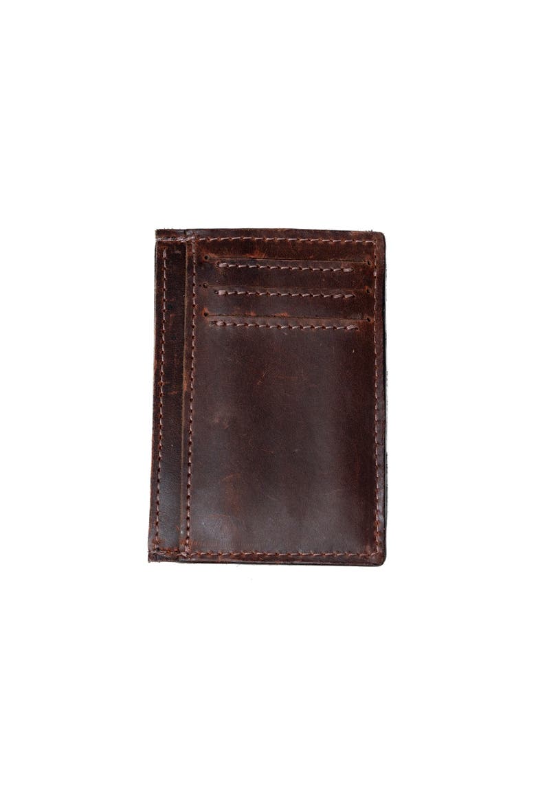 Card Holder Wallet, Main, color, Walnut