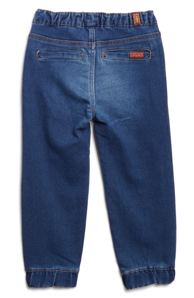 7 For All Mankind Kids' Polar Fleece Plaid Jacket & Twill Joggers, Alternate, color, 