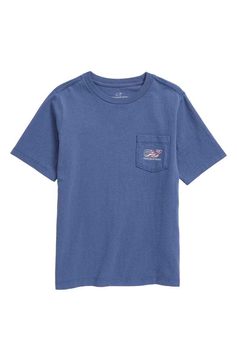 vineyard vines Kids' Flap Pocket Graphic Tee, Main, color, 
