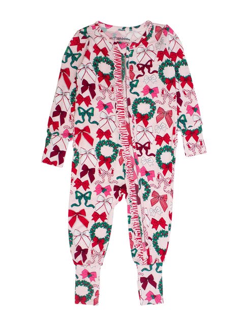 SoftSnooze Convertible Ruffle One Piece Pajama