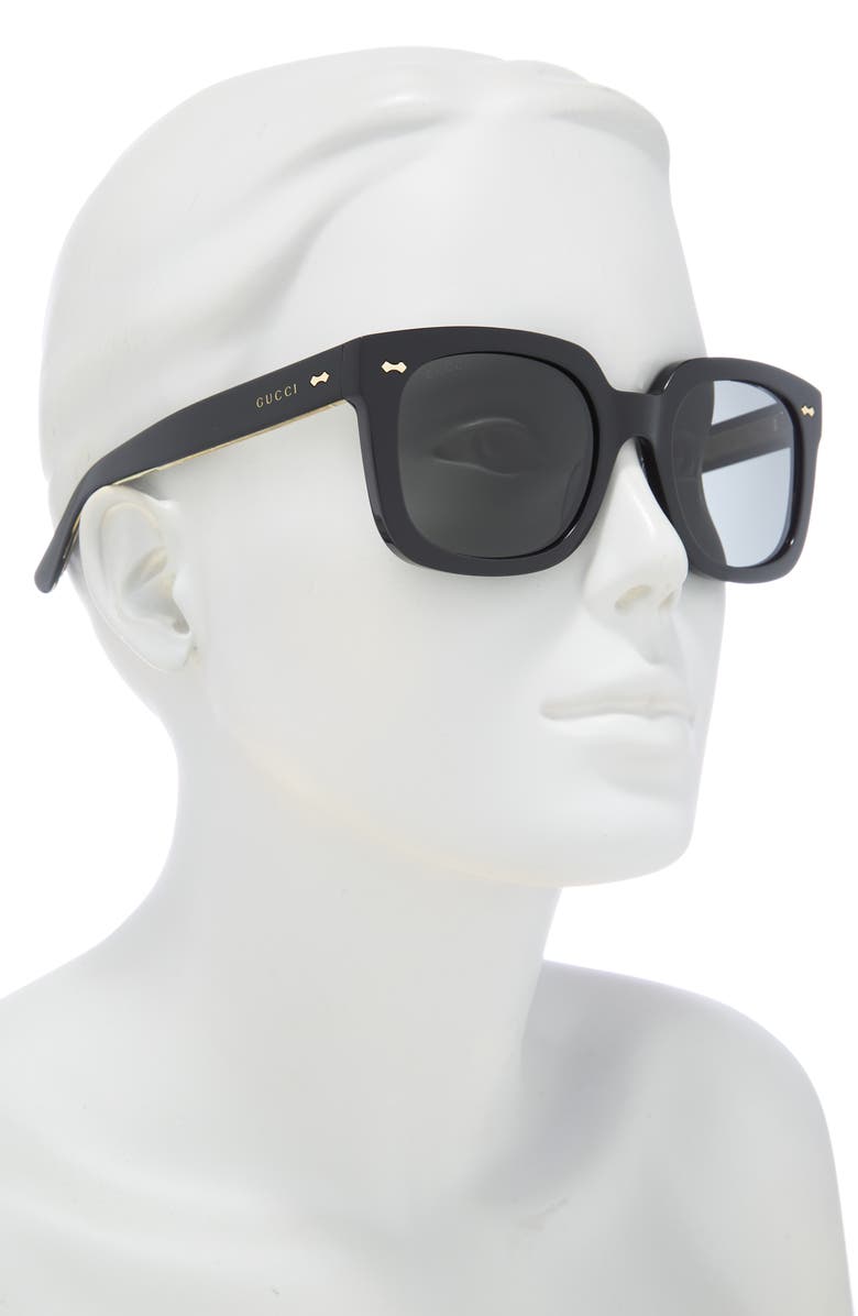 Gucci 54mm Square Sunglasses, Alternate, color,