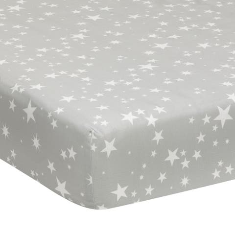 Milky Way Stars 100% Cotton Baby Fitted Crib Sheet
