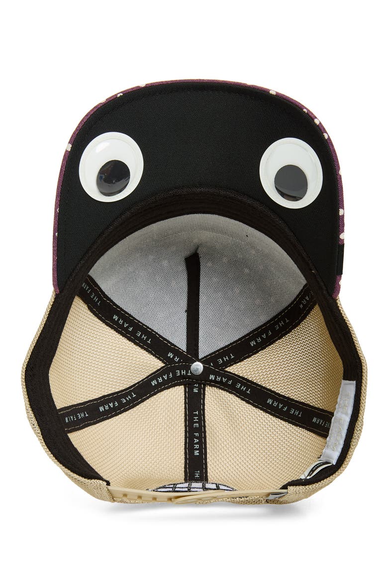 Snake Eyes Trucker Hat, Alternate, color, NAVY MULTI