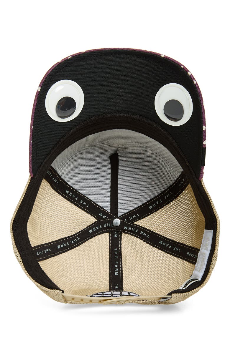 Goorin Bros. Snake Eyes Trucker Hat, Alternate, color, Navy Multi