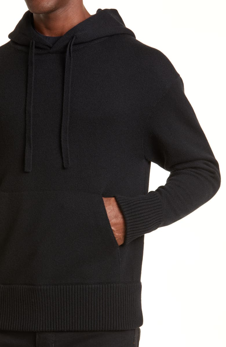 ZEGNA Chunky Cashmere Hoodie, Alternate, color, 