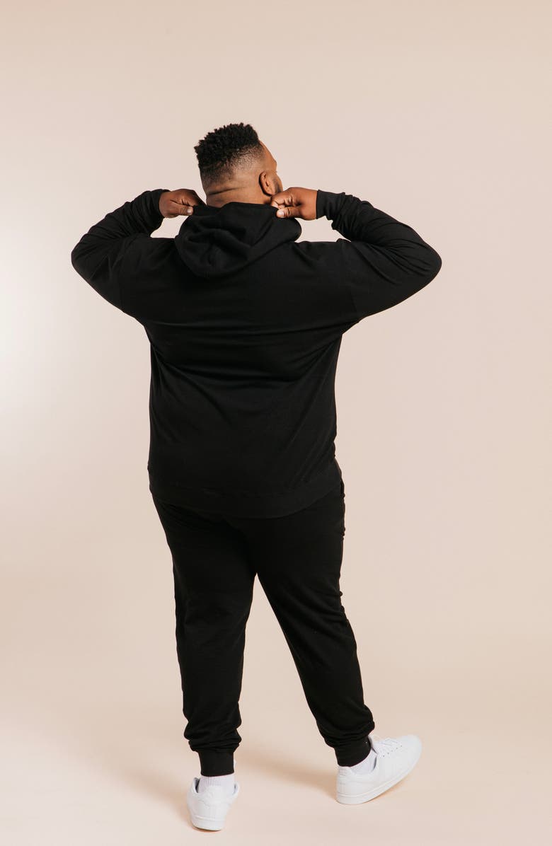 Ocio Men's SoftCore Classic Hoodie, Alternate, color, Black