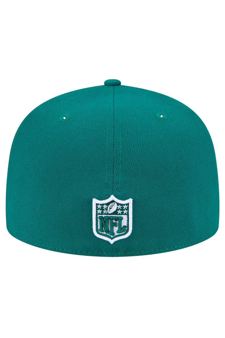 Men's New Era Green New York Jets Checkered 59FIFTY Fitted Hat, Alternate, color, Green