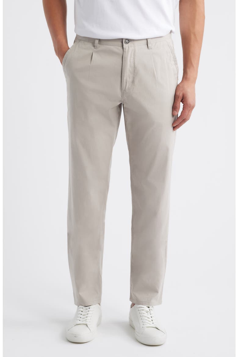 Slim Fit Twill Chino Pants, Main, color, STONE