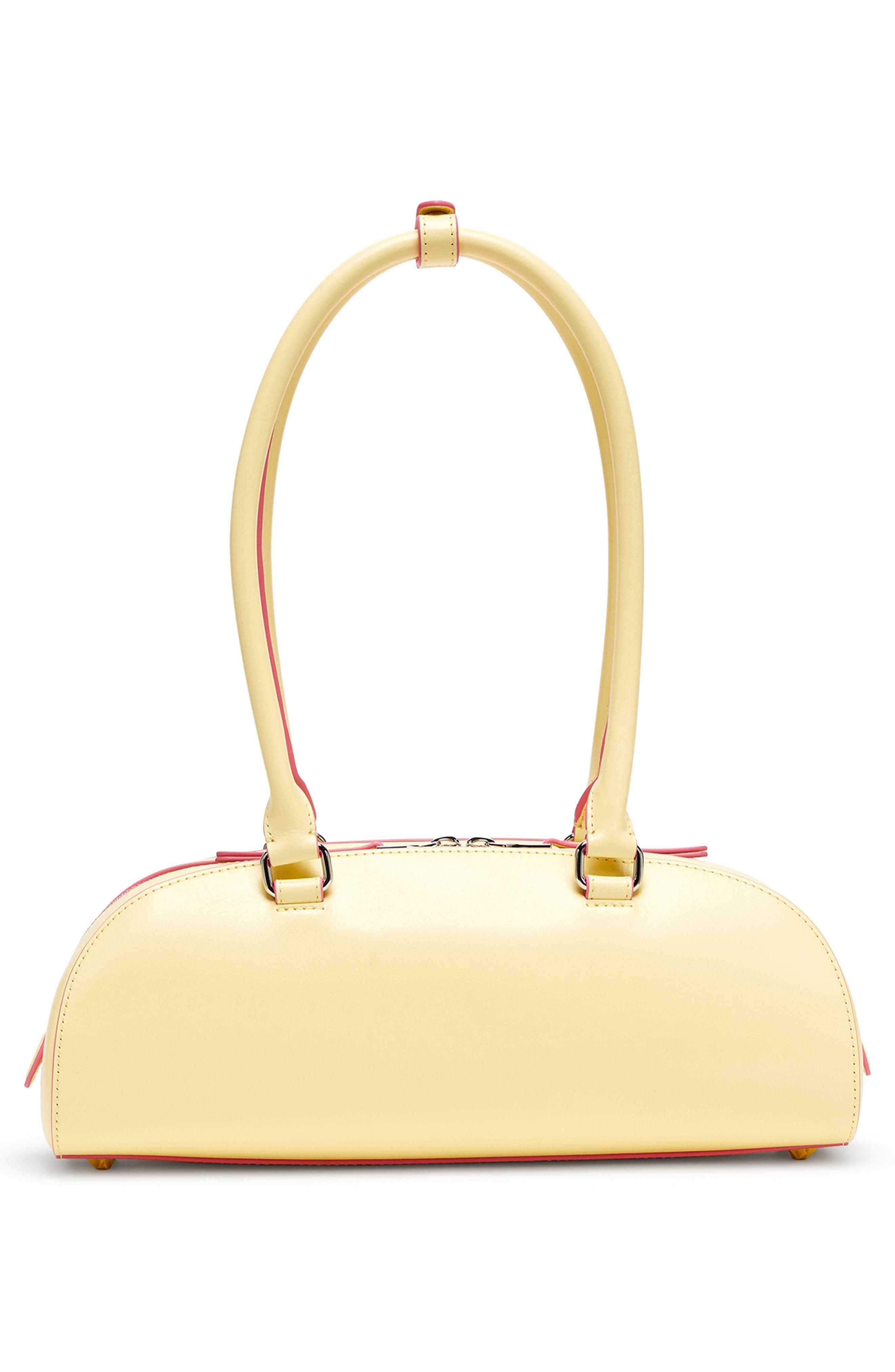 1DR 2.0 Dome East/West Leather Shoulder Bag, Alternate, color, YELLOW