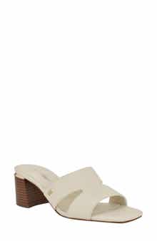 Calvin Klein Valery Block Heel Slide Sandal