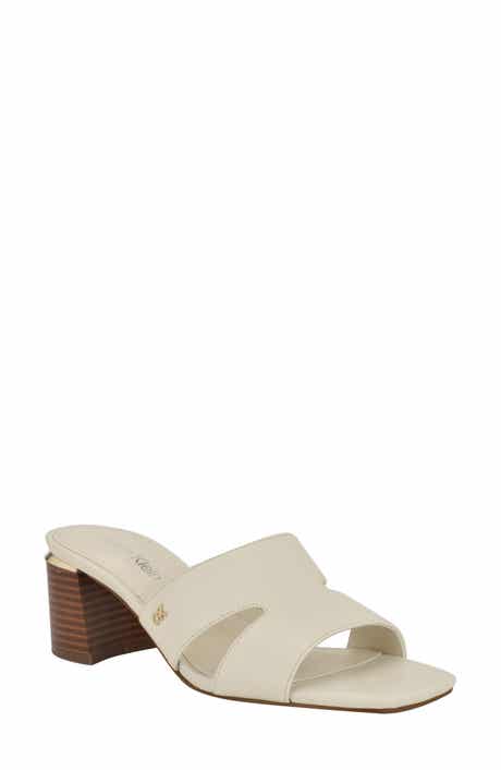 Calvin Klein Valery Block Heel Slide Sandal