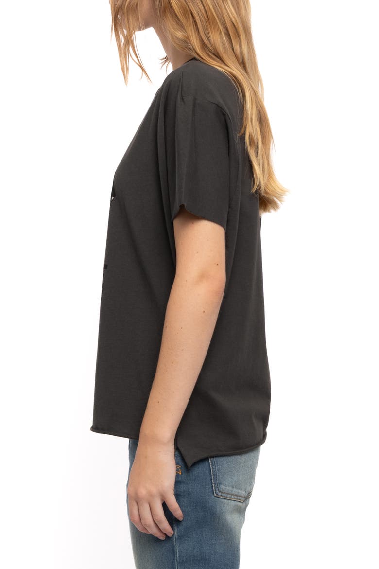 Tommer HC Tour Lips Graphic Tee, Alternate, color, CARBONE