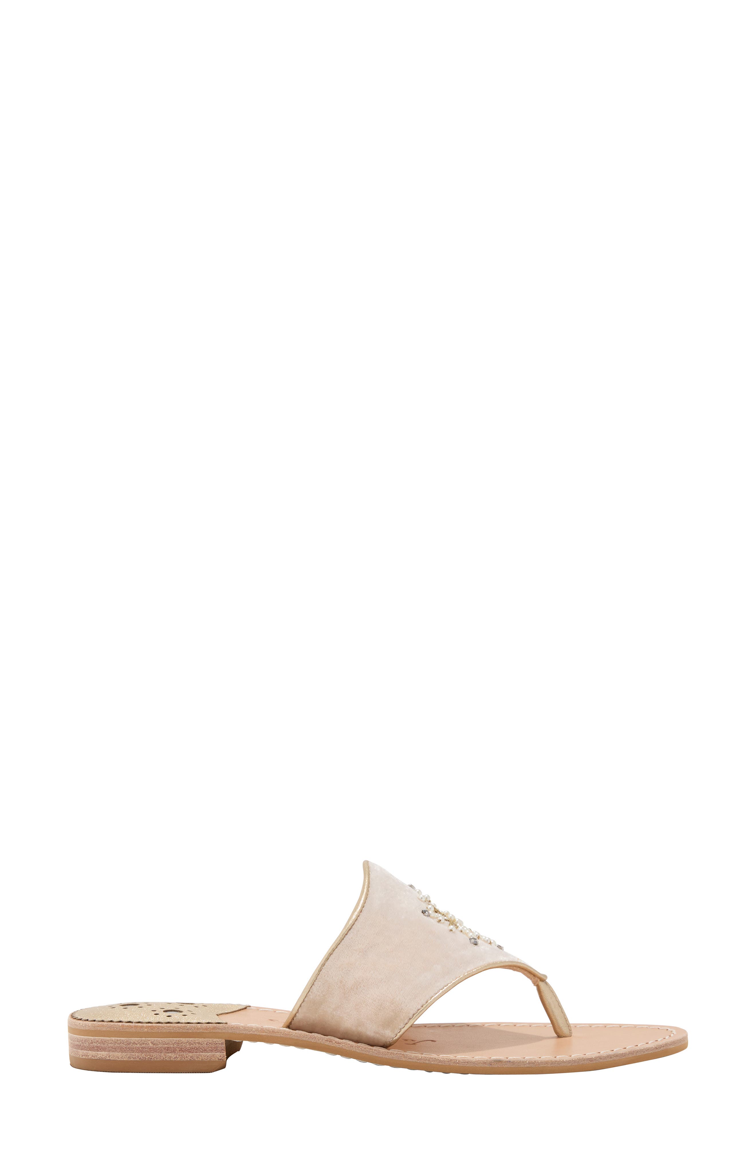 Jack Rogers Jewel Snowflake Flip Flop, Alternate, color, 