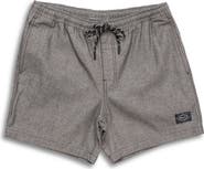 Maui & Sons Hinano Drawstring Cotton Twill Shorts