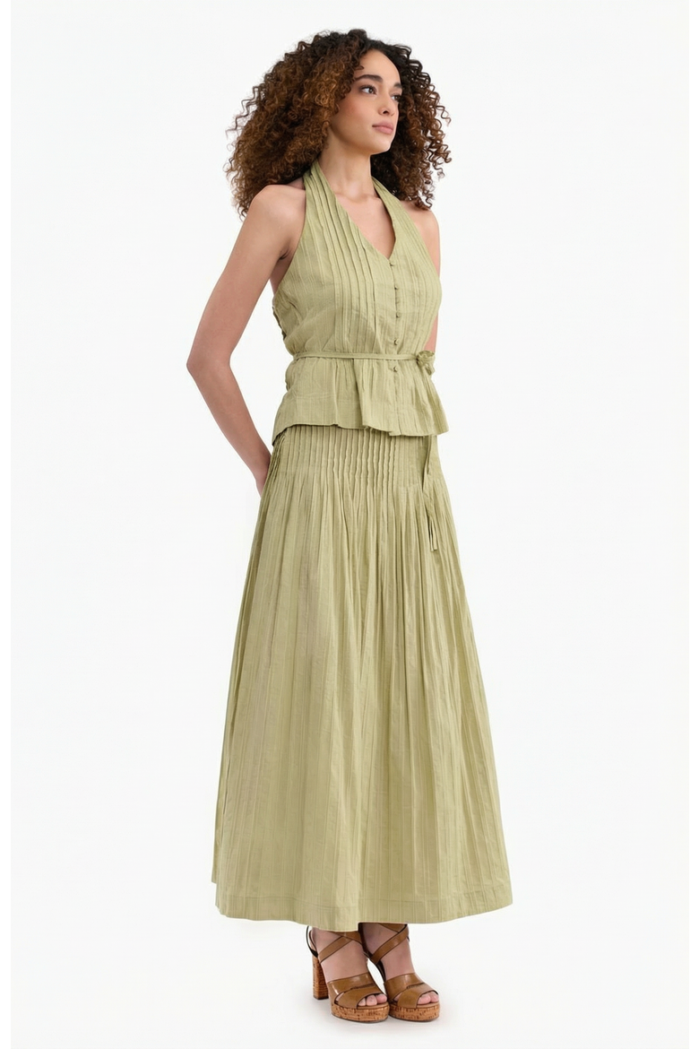 Marianne Halter Top, Alternate, color, Pale Sage