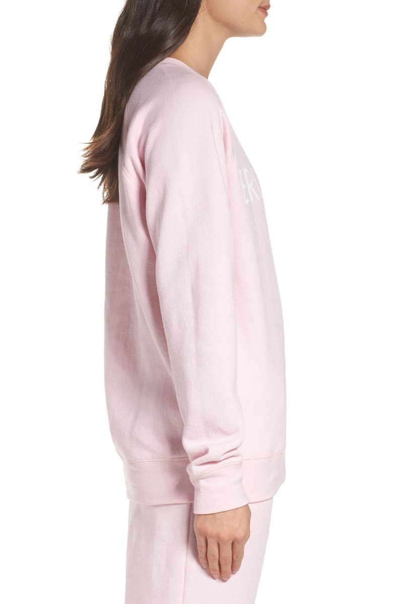 BRUNETTE the Label Brunette Crewneck Sweatshirt, Alternate, color, 