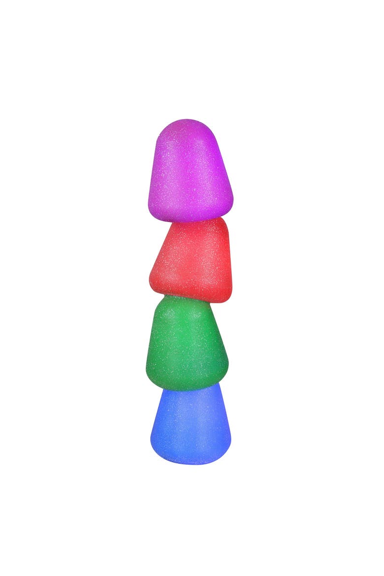 24 in. Stacking Gumdrops Blow Mold, Main, color, Multicolored
