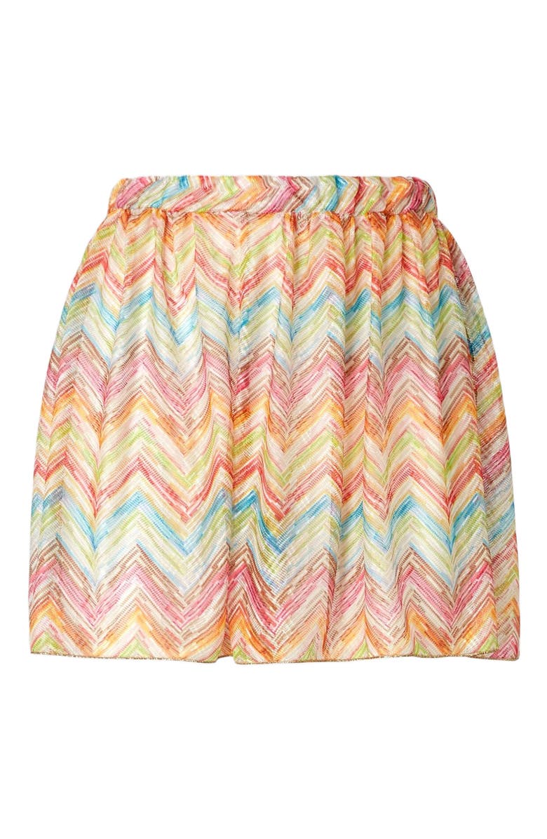 Missoni Printed Tulle Cover-up Shorts, Alternate, color, Multicoloured