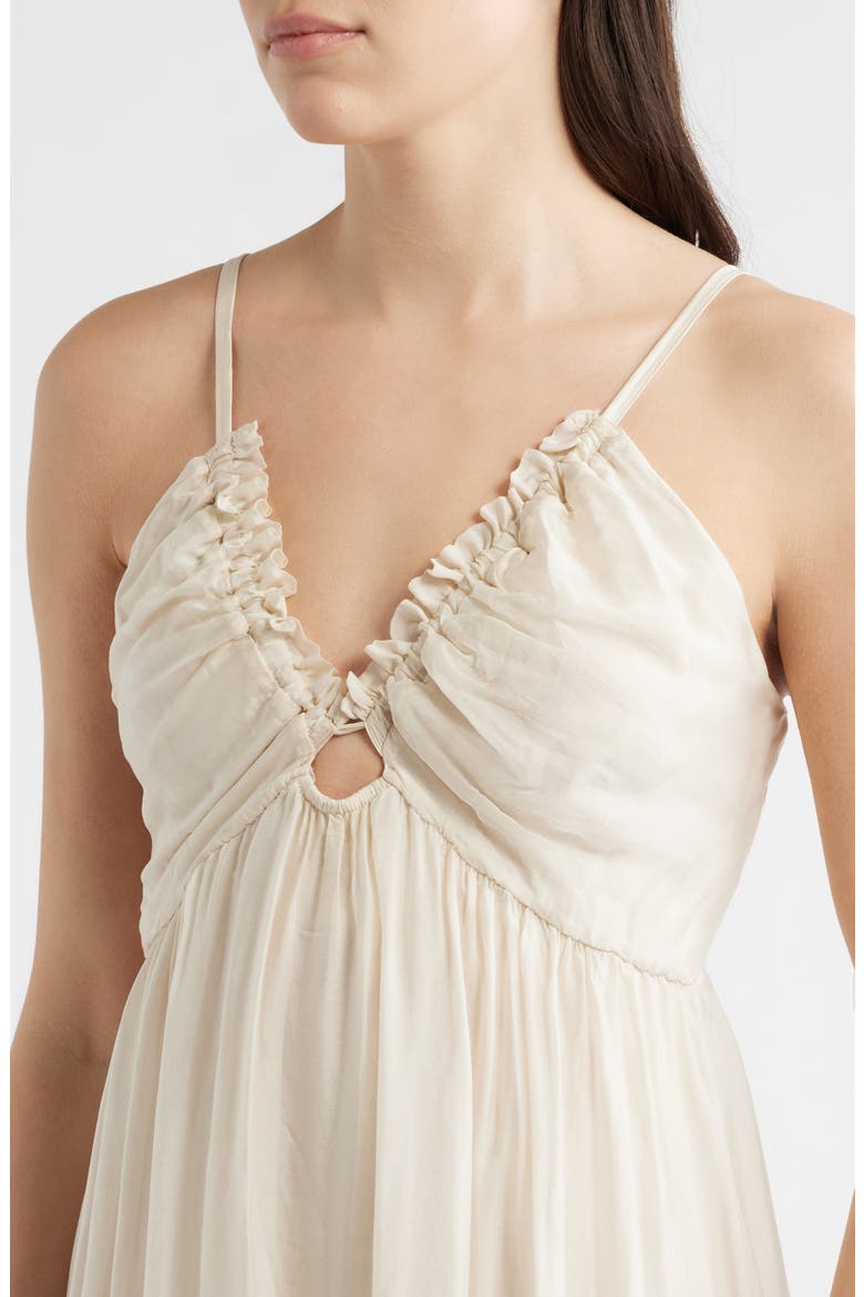 Dolce Sleeveless Maxi Dress, Alternate, color, ECRU
