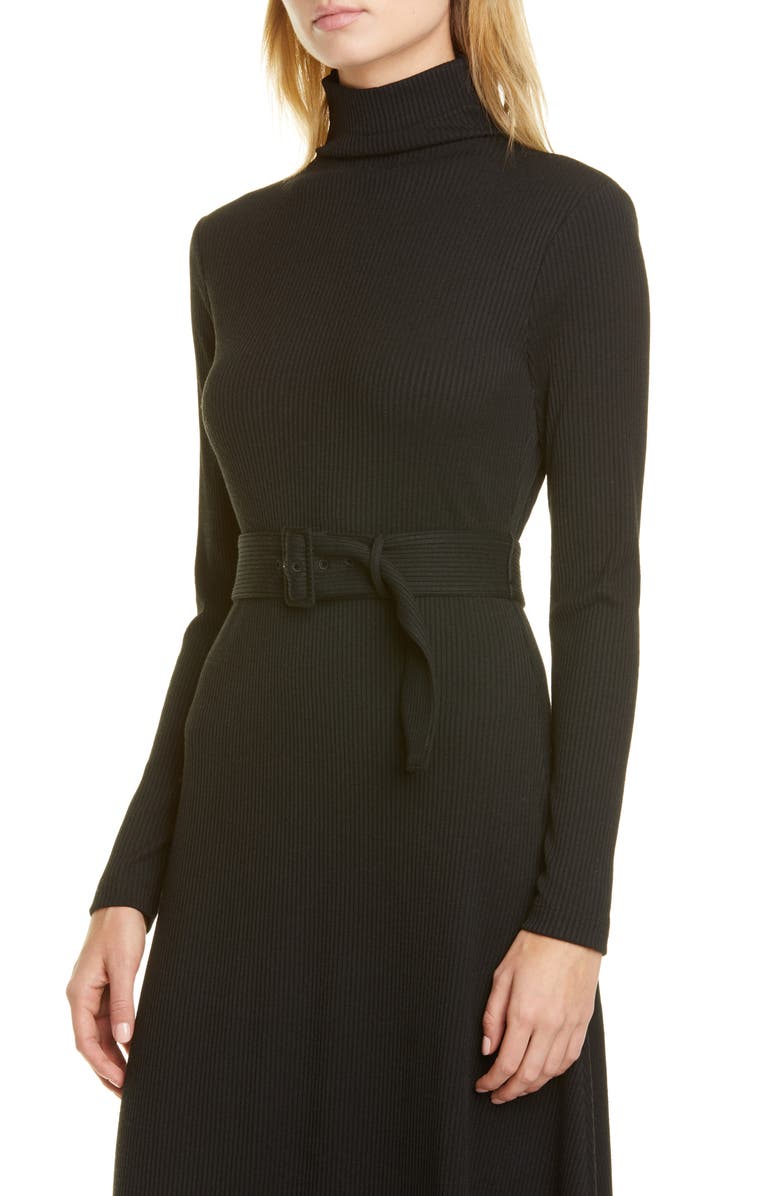 Club Monaco Melissah Knit Long Sleeve Midi Dress, Alternate, color,