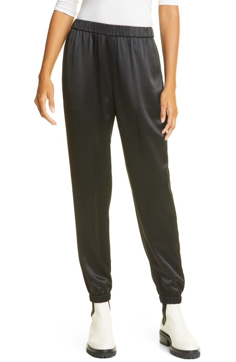 FRAME Satin Joggers, Main, color,