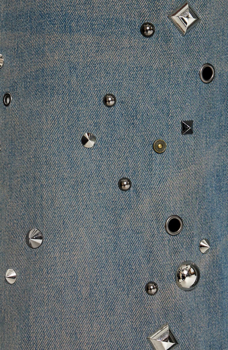 JADED LONDON Colossus Embellished Baggy Wide Leg Jeans, Alternate, color, Denim