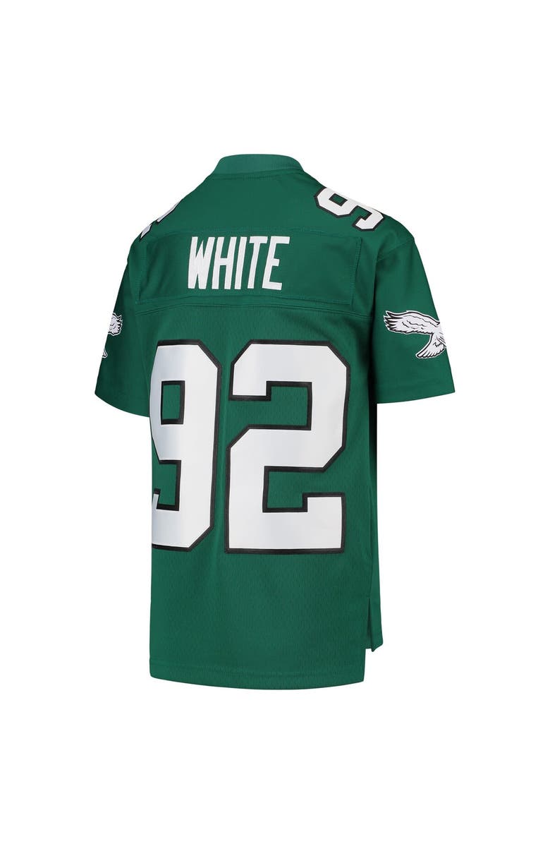 Mitchell & Ness Youth Mitchell & Ness Reggie White Green Philadelphia Eagles 1990 Legacy Retired Player Jersey, Alternate, color, Green