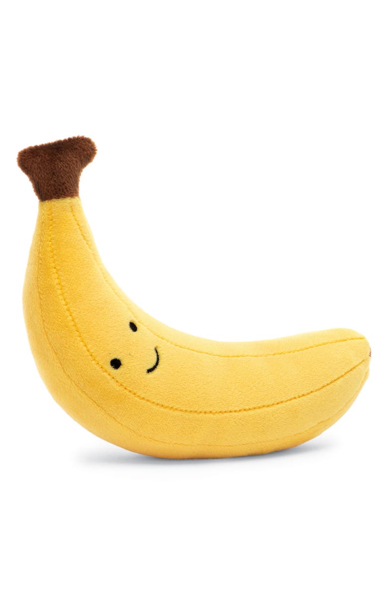 Jellycat Fabulous Fruit Banana Plush Toy, Main, color, 