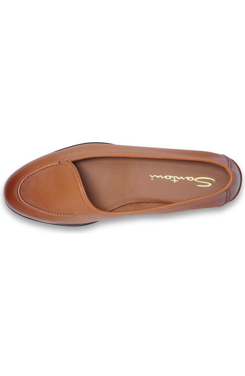 Santoni Women's leather Andrea loafer, Alternate, color,
