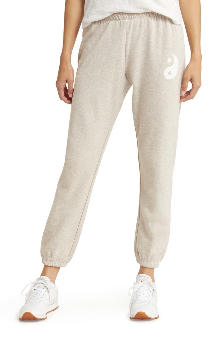 Spiritual Gangster Perfect Yin & Yang Cotton Sweatpants, Main, color,