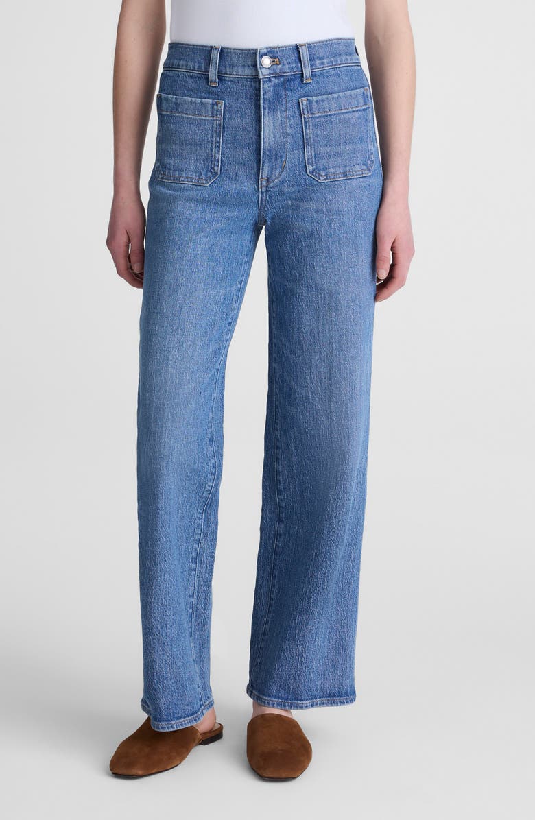 Madewell Emmy Wide-Leg Jeans, Main, color, Driftwater Wash
