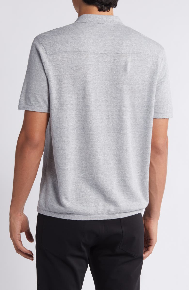 Theory Pacific Linen Blend Knit Camp Shirt, Alternate, color, 