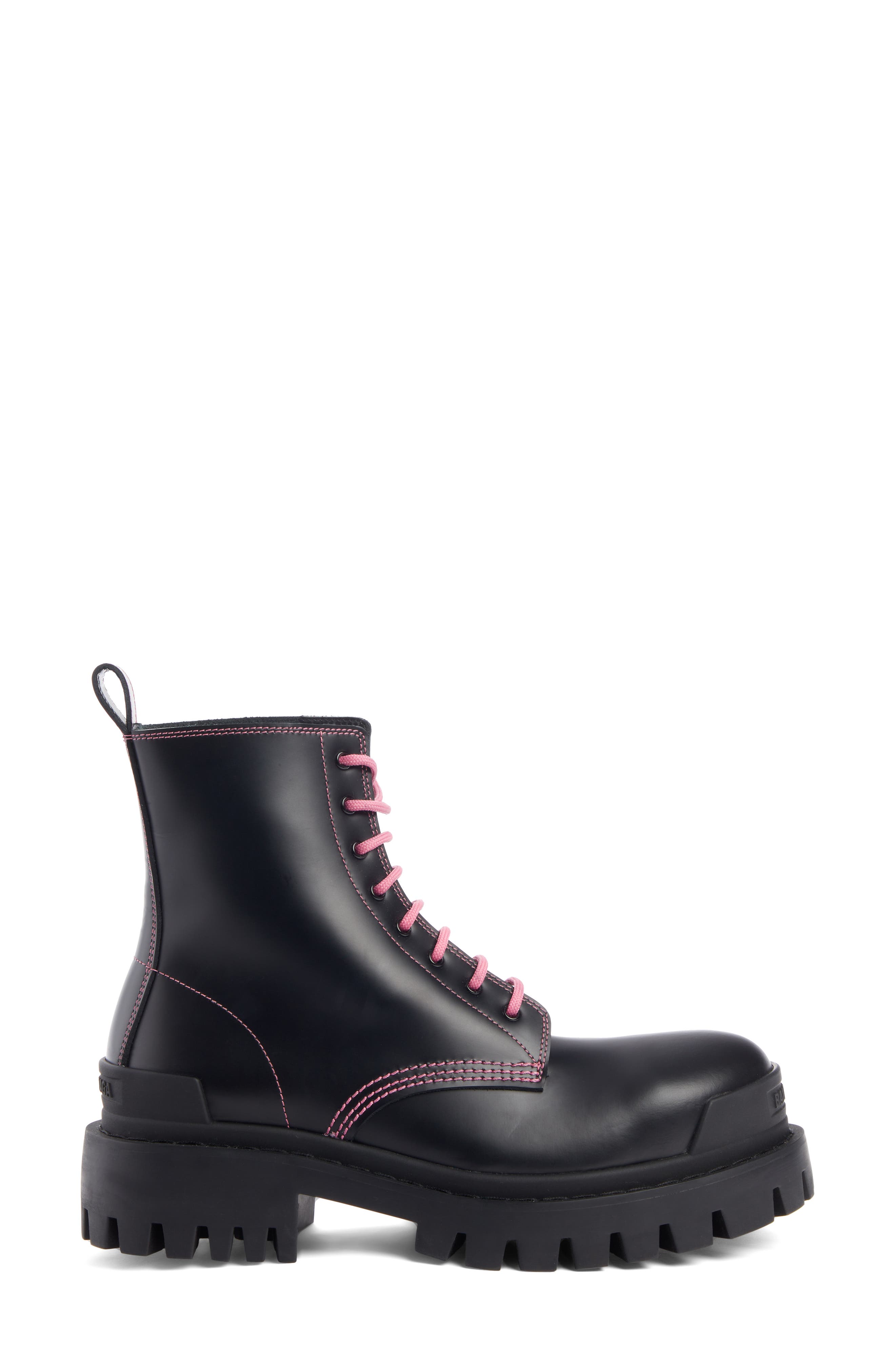 Balenciaga Strike Combat Boot, Alternate, color, 