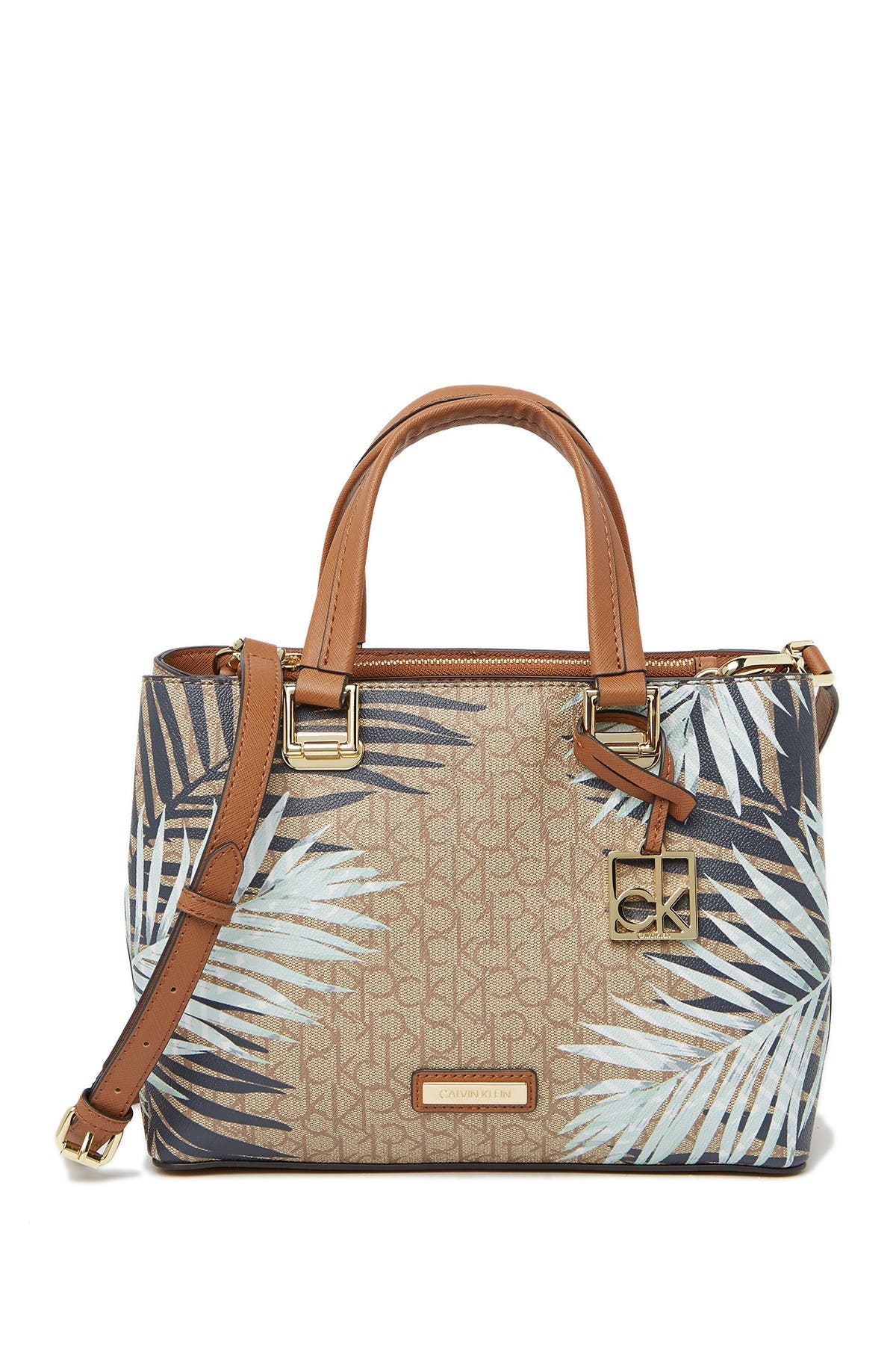 Calvin Klein Rachelle Signature Bag, Alternate, color, 