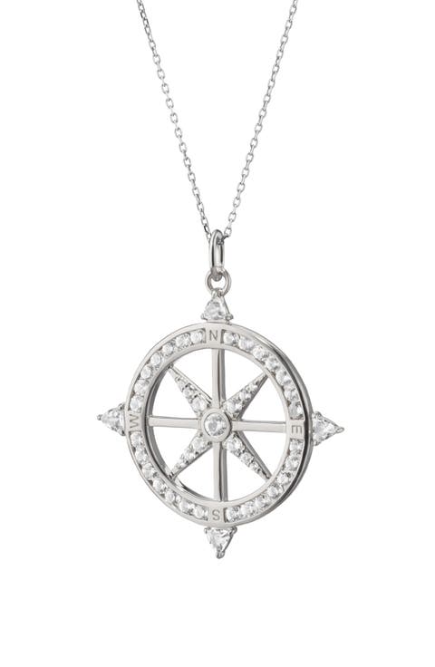 Adventure Compass Pendant Necklace