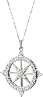 Monica Rich Kosann Adventure Compass Pendant Necklace