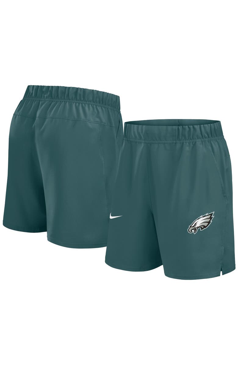 Nike Men's Nike Midnight Green Philadelphia Eagles Blitz Victory Performance Shorts, Main, color, Green