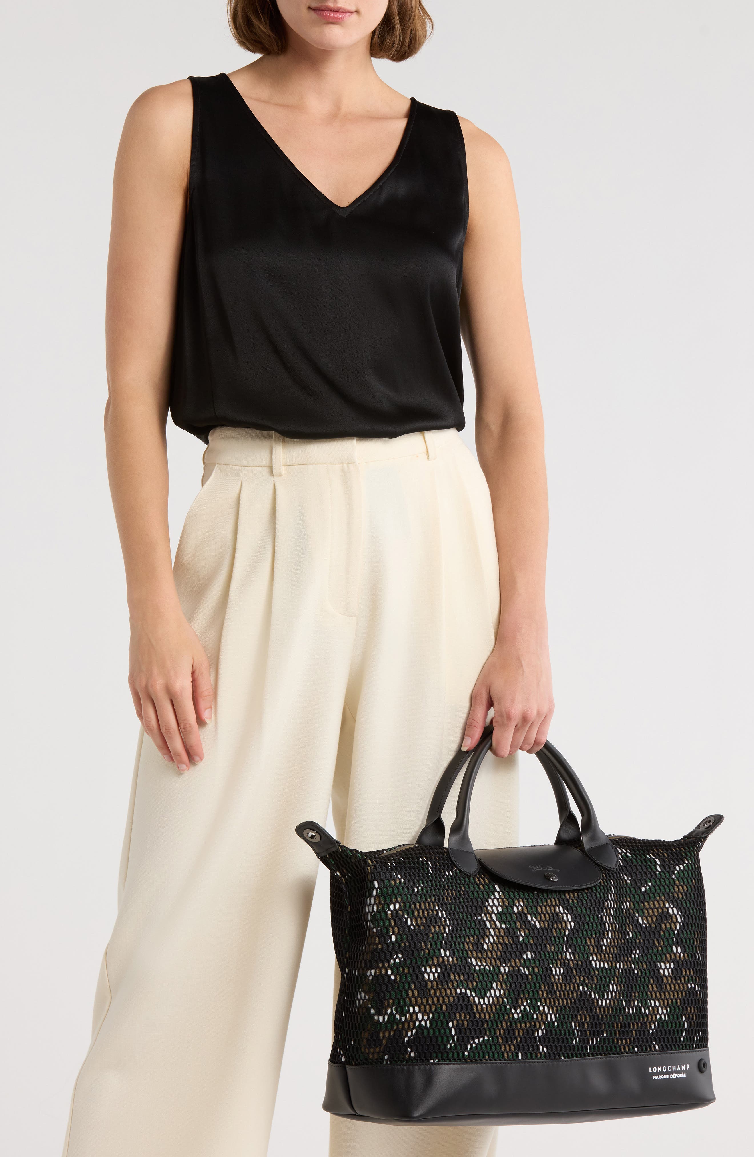 Longchamp Le Pilage Crossbody Bag, Alternate, color, 