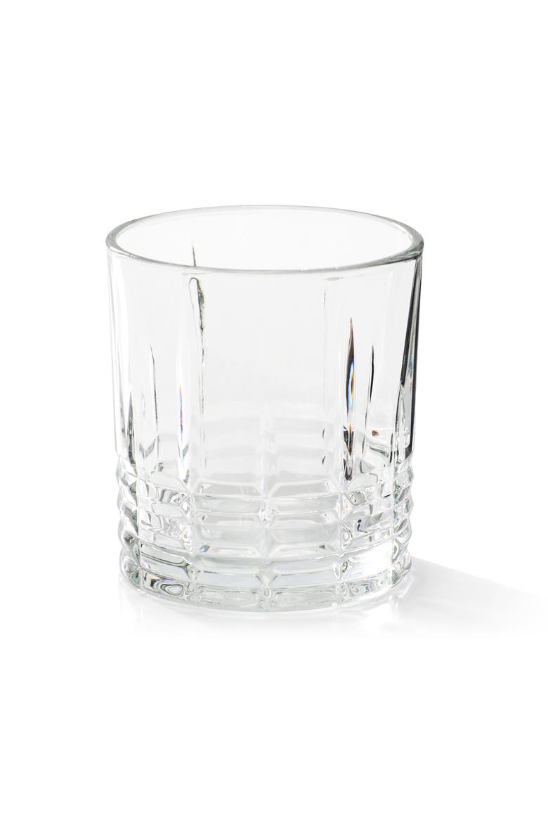 Calista 4 Piece 11.5 Ounce Double Old Fashioned Glassware Set, Alternate, color, Clear