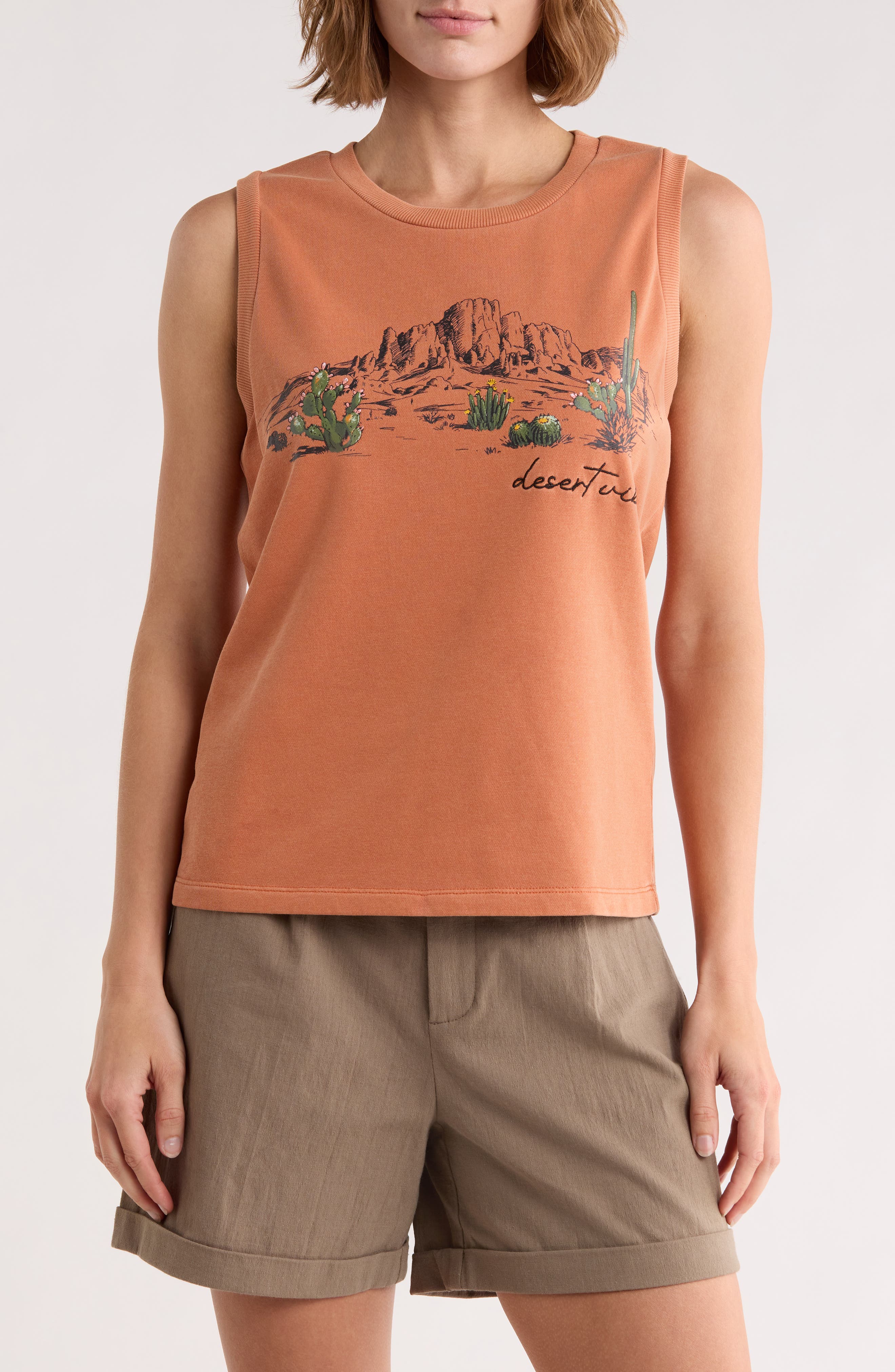 Desert Vibes French Terry Tank - image 3