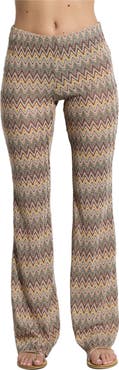 Gottex Beach Life Desert Mirage High Waist Flare Beach Pants