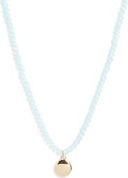 Nordstrom Beaded Charm Pendant Necklace