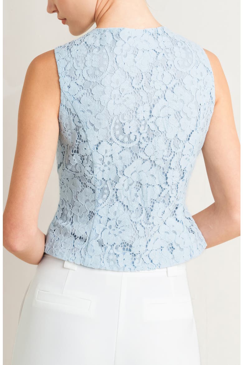 Lace Vest, Alternate, color, LIGHT BLUE