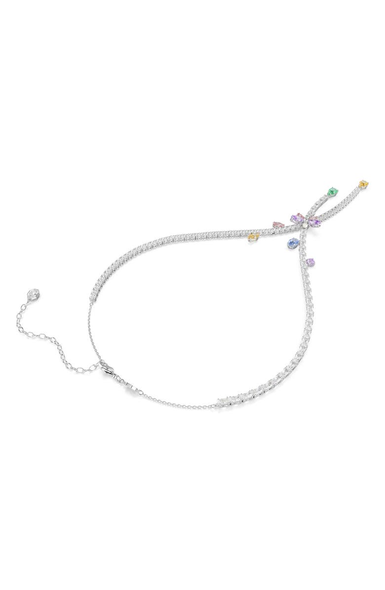 Swarovski Multicolor Crystal Y-Necklace, Alternate, color, 