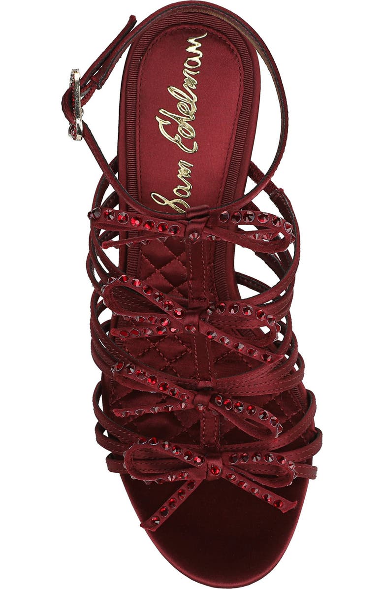 Sam Edelman Iman Ankle Strap Sandal, Alternate, color, French Burgundy